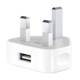 5V / 1A UK Plug USB Charger